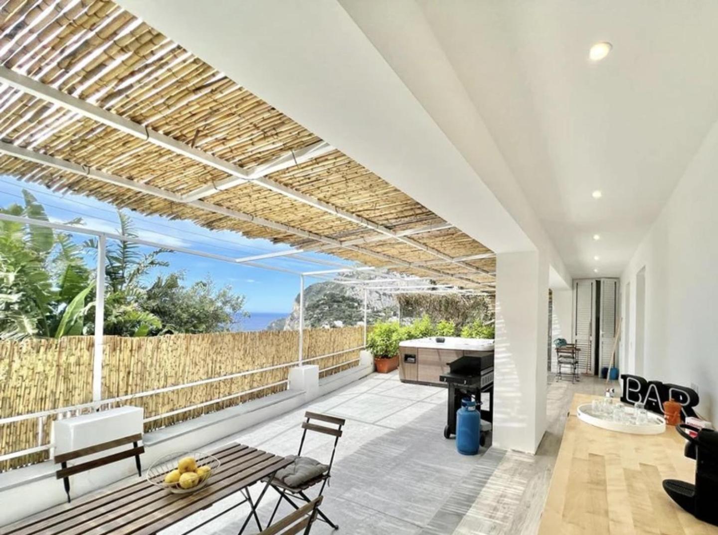 Casa Nannina - Seaview Terrace With Jacuzzi In Capri Appartement Kamer foto