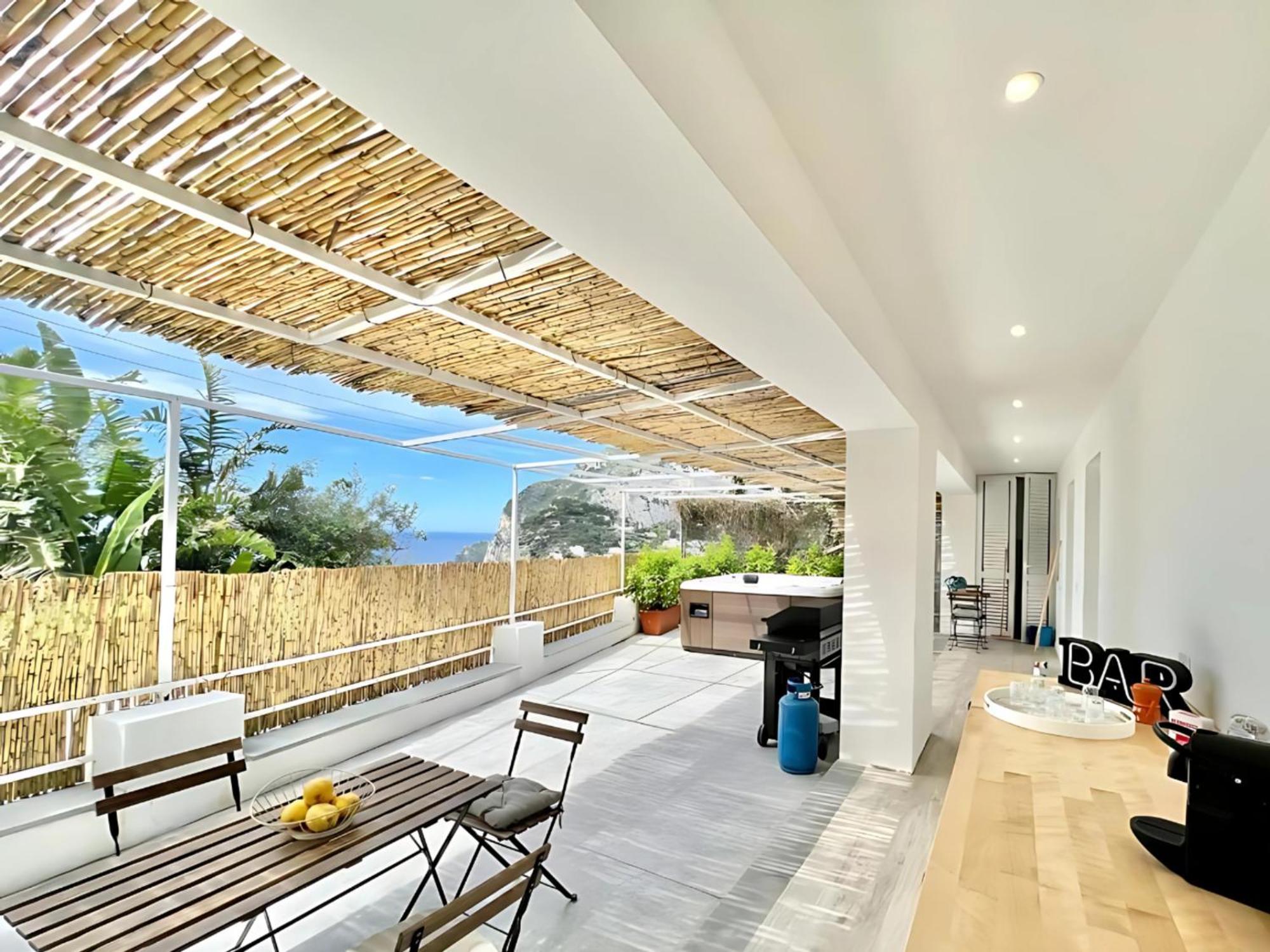 Casa Nannina - Seaview Terrace With Jacuzzi In Capri Appartement Buitenkant foto